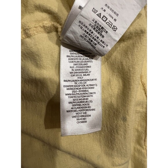 Polo by Ralph Lauren Yellow Bear Graphic Tee - Picture 7 of 7